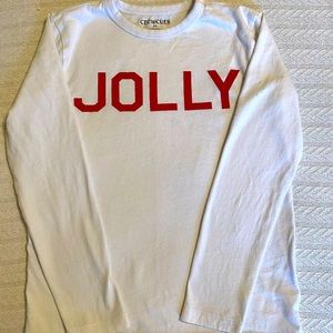 Crewcuts J. Crew kids’ size 8 JOLLY graphic tee